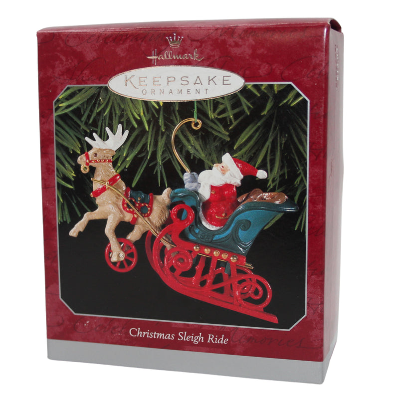 Hallmark Ornament: 1998 Christmas Sleigh Ride | QX6556