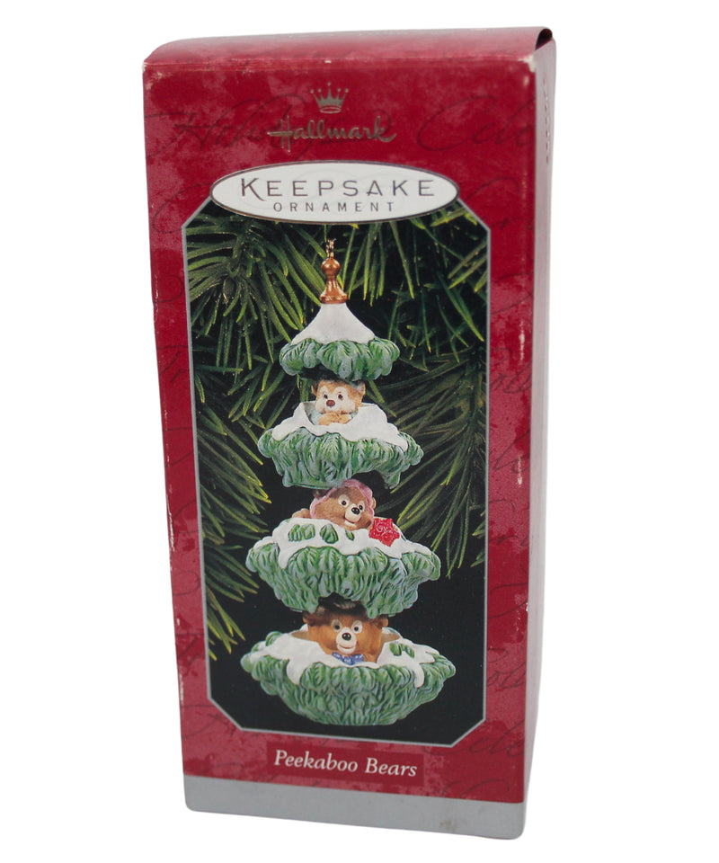 Hallmark Ornament: 1998 Peekaboo Bears | QX6563