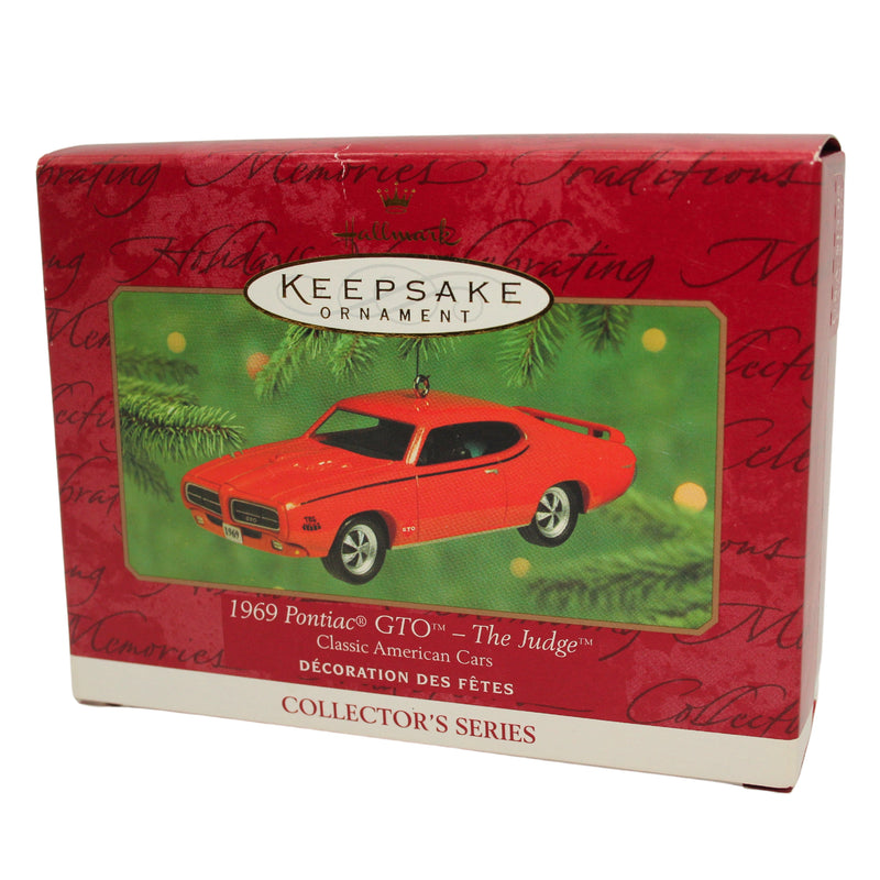 Hallmark Ornament: 2000 Pontiac GTO - The Judge - 1969 | QX6584