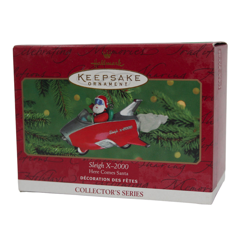 Hallmark Ornament: 2000 Sleigh X-2000 | QX6824 | 22nd in Series