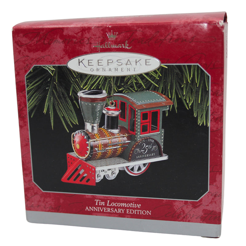 Hallmark Ornament: 1998 Tin Locomotive | QX6826 | 25th Anniversary