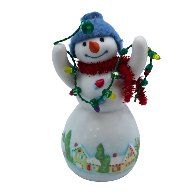 Hallmark Ornament: 2008 Louie D. Lightly | QX7194 | Snowman