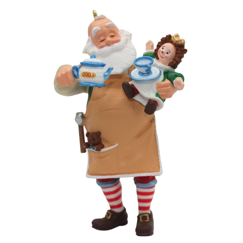 Hallmark Ornament: 2001 Toymaker Santa | QX8032 | 2nd in Series