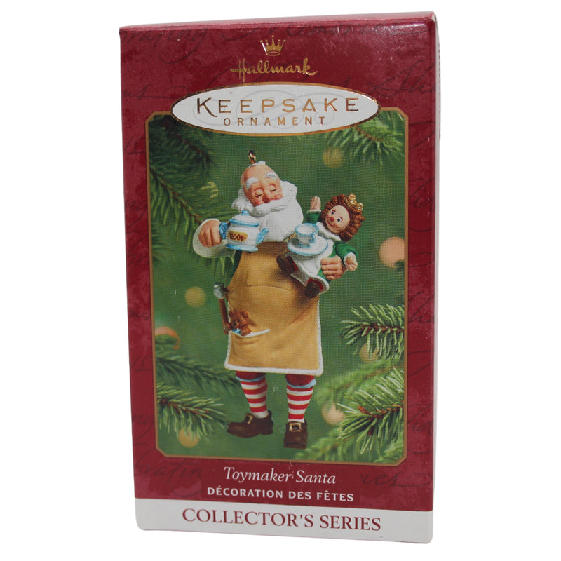 Hallmark Ornament: 2001 Toymaker Santa | QX8032 | 2nd in Series