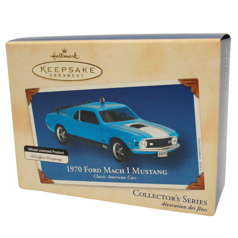 Hallmark Ornament: 2002 Ford Mach I Mustang - 1970 | QX8073