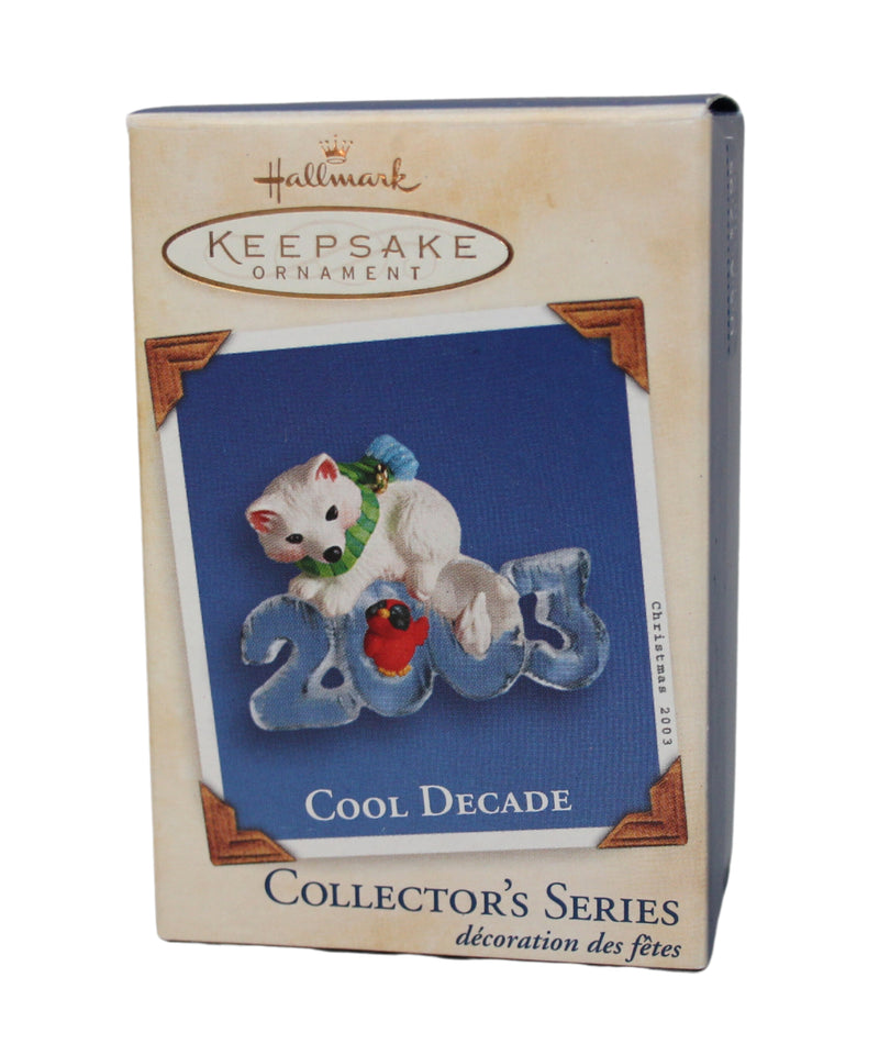 Hallmark Ornament: 2003 Cool Decade | QX8079 | 4th in series