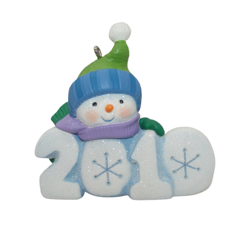 Hallmark Ornament: 2010 Frosty Fun Decade | QX8143 | 1st in Series