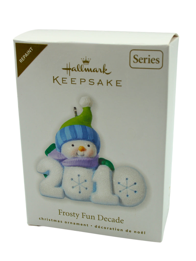 Hallmark Ornament: 2010 Frosty Fun Decade | QX8143-C | Repaint