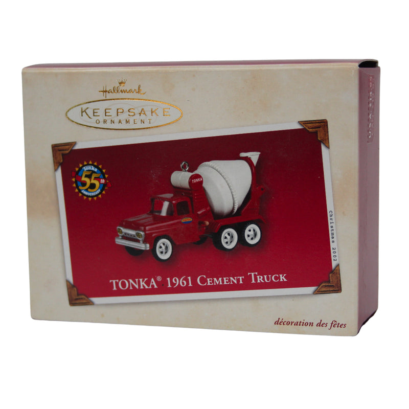 Hallmark Ornament: 2002 Tonka 1961 Cement Truck | QX8233