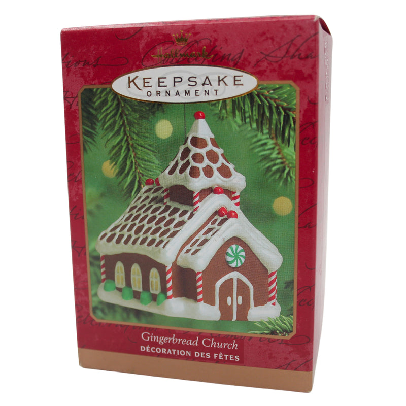 Hallmark Ornament: 2000 Gingerbread Church  | QX8244