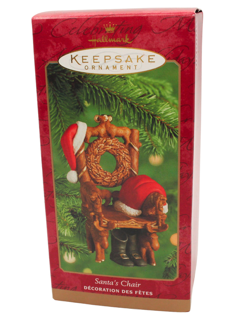 Hallmark Ornament: 2000 Santa's Chair | QX8314