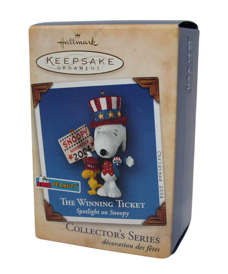 Hallmark Ornament: 2004 The Winning Ticket | QX8371 | 7th in Series