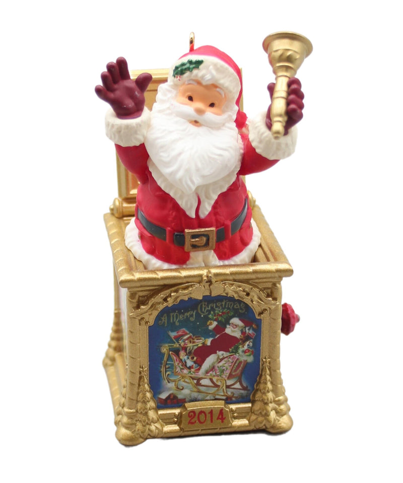 Hallmark Ornament: 2014 Santa Certified Jack in the Box | QX9006