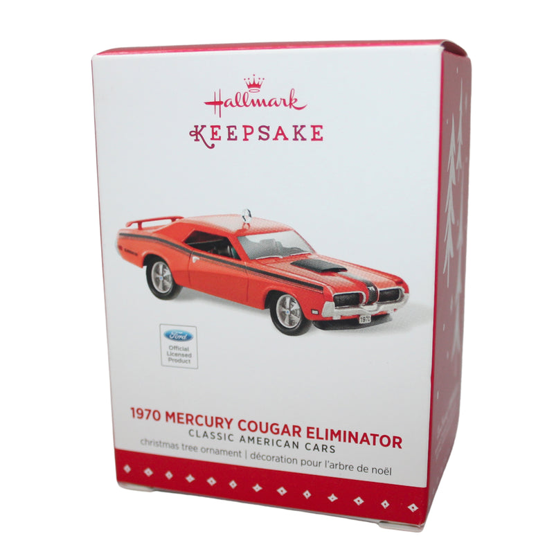 Hallmark Ornament: 2015 Mercury Cougar Eliminator - 1970 | QX9027 | 25th in Series