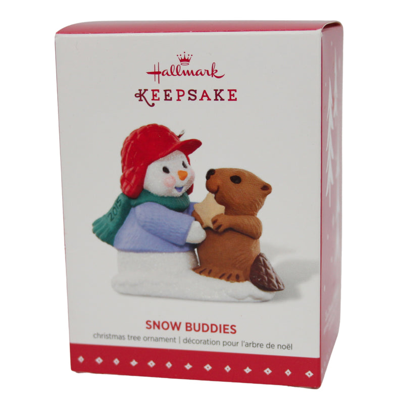 Hallmark Ornament: 2015 Snow Buddies | QX9057 | 18th in Series