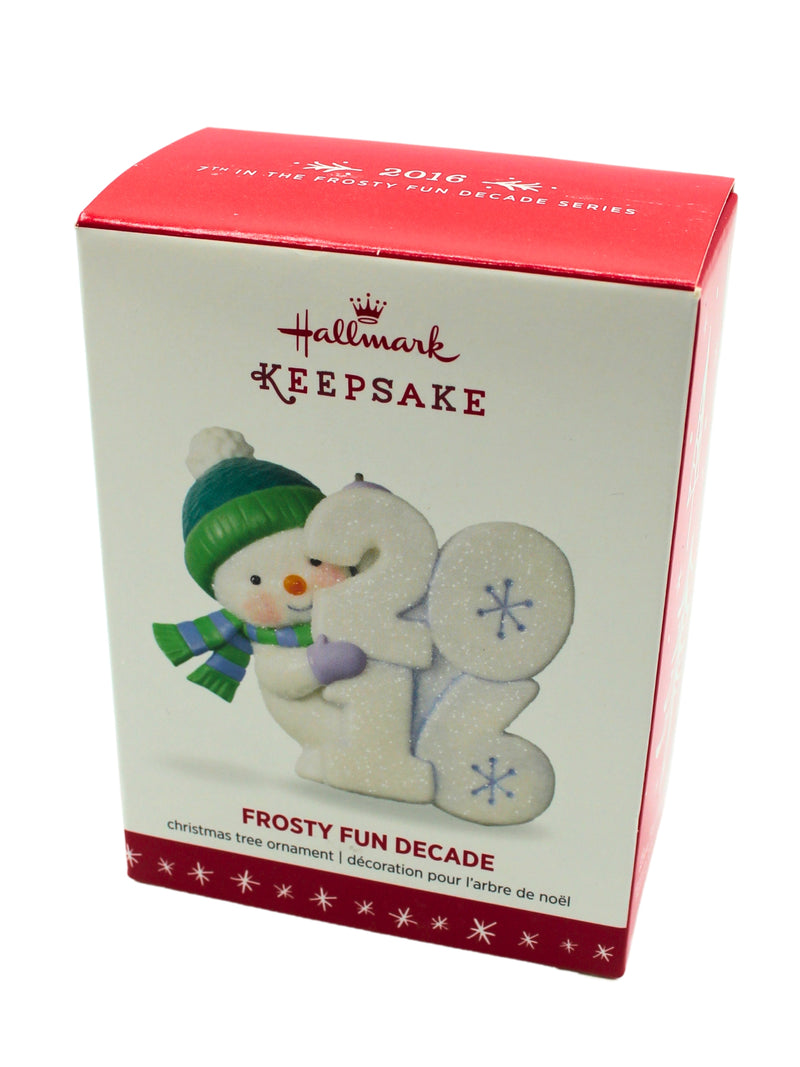 Hallmark Ornament: 2016 Frosty Fun Decade | QX9061