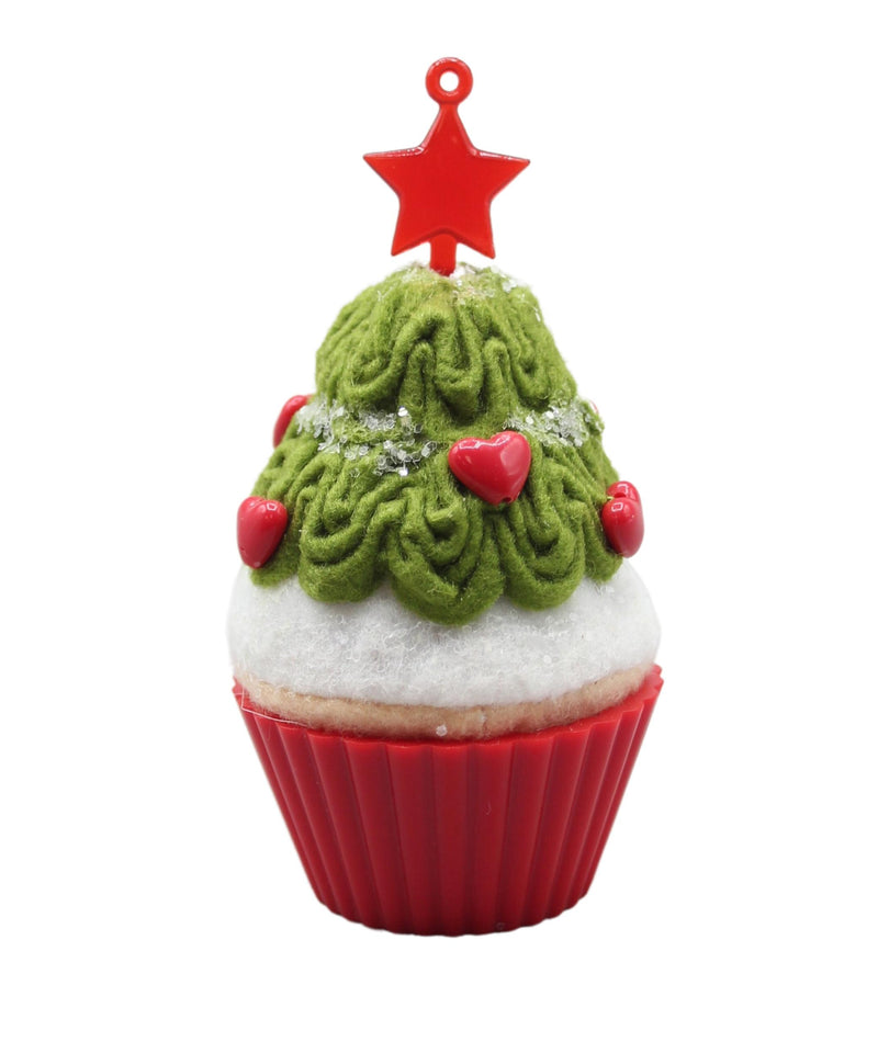 Hallmark Ornament: 2015 Tasty Tannenbaum | QX9177 | Christmas Cupcake