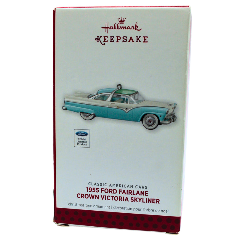 Hallmark Ornament: 2013 Ford Fairlane Crown Victoria Skyliner - 1955 | QX9185