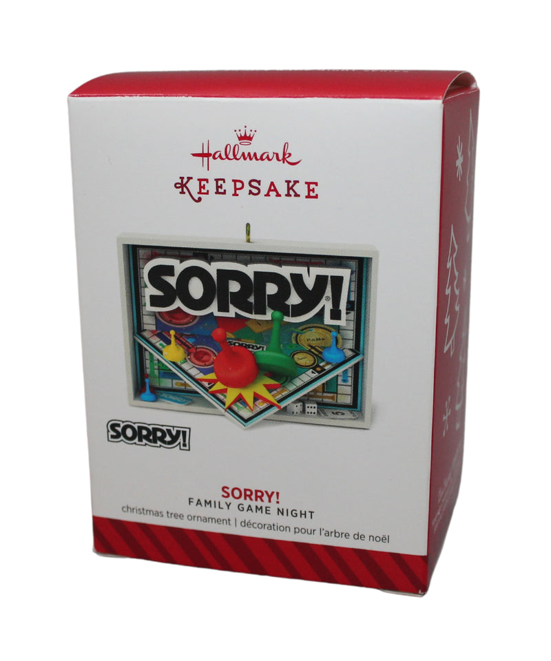 Hallmark Ornament: 2014 Sorry Sliders | QX9246 | Family Game Night