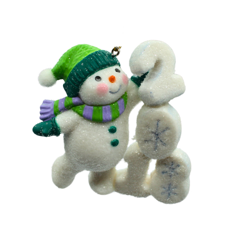 Hallmark Ornament: 2018 Frosty Fun Decade | QX9513