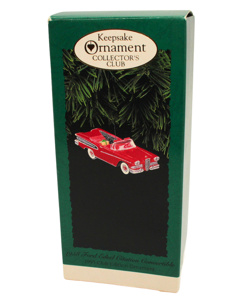 Hallmark Ornament: 1995 Ford Edsel Citation Convertible - 1958 | QXC4167