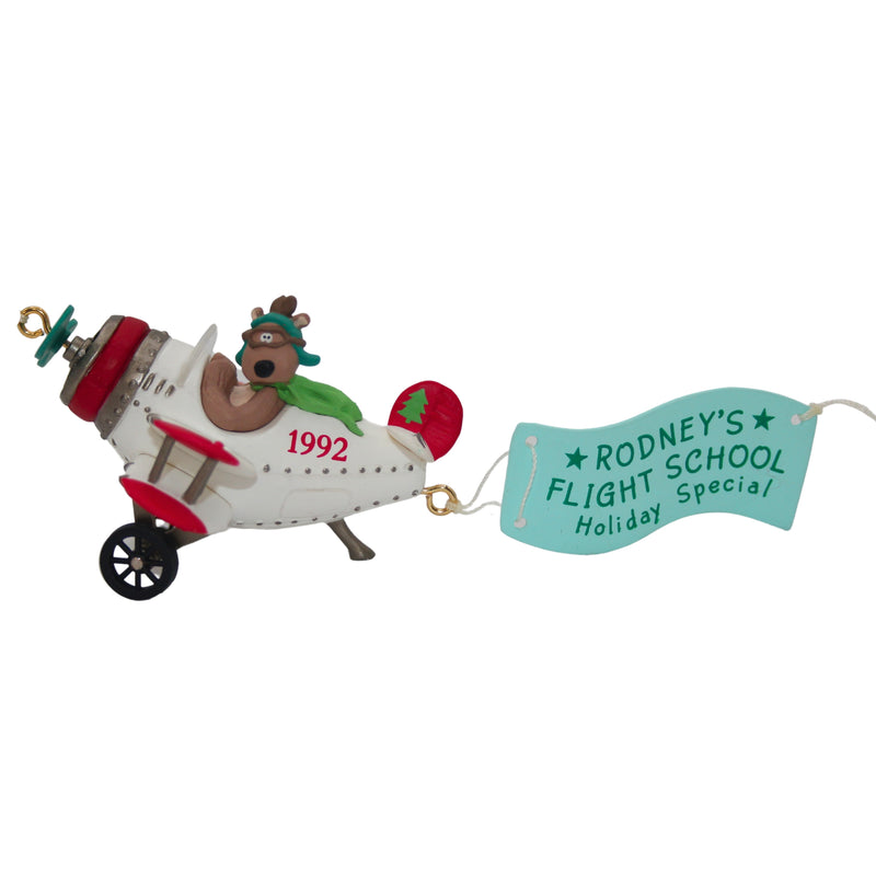 Hallmark Ornament: 1992 Rodney Takes Flight | QXC5081 | Collectors Club