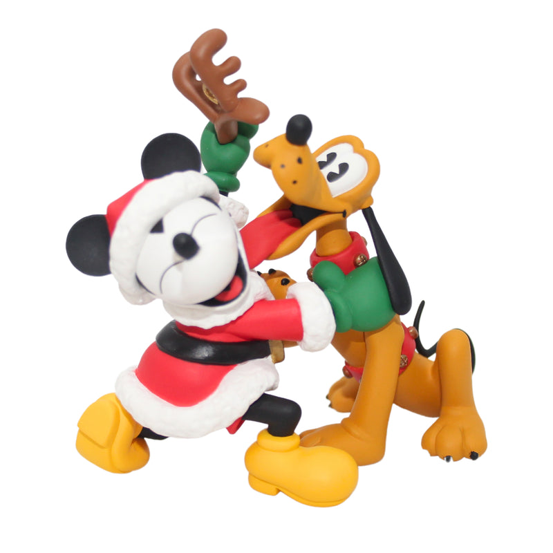 Hallmark Ornament: 1998 Mickey's Favorite Reindeer | QXD4013 | Pluto