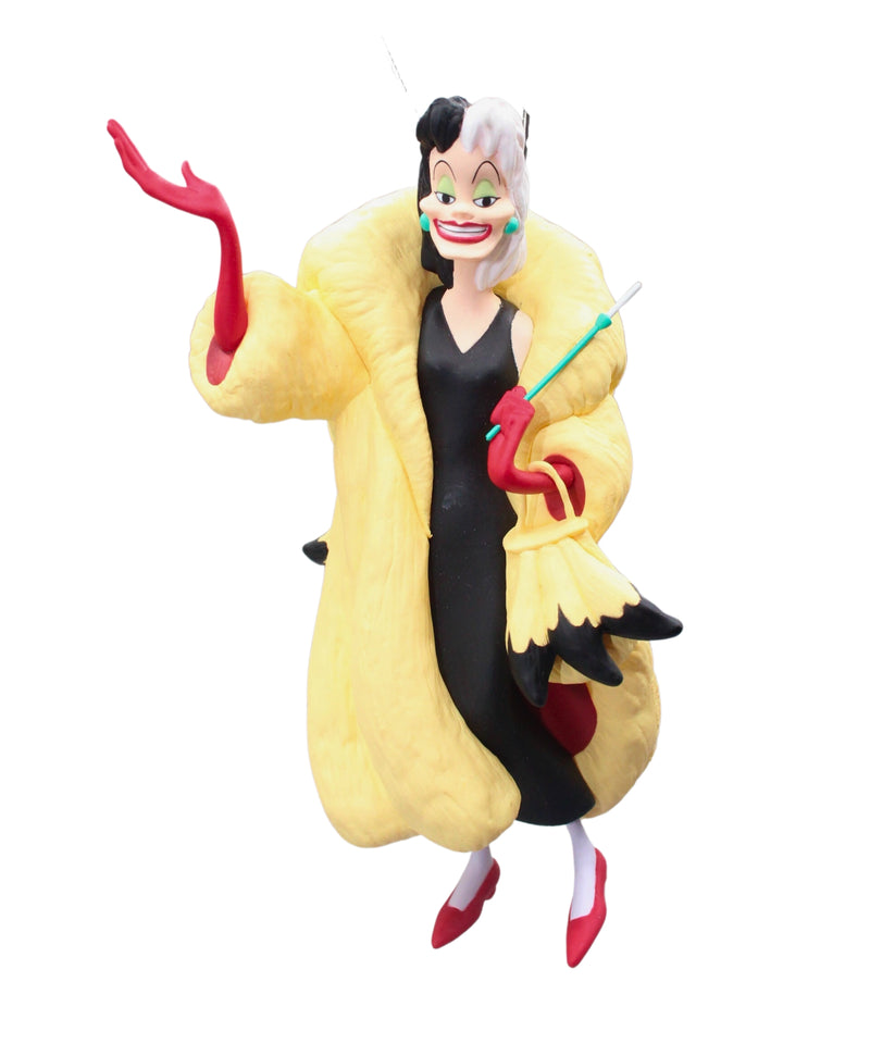 Hallmark Ornament: 1998 Cruella de Vil | QXD4063 | 101 Dalmations