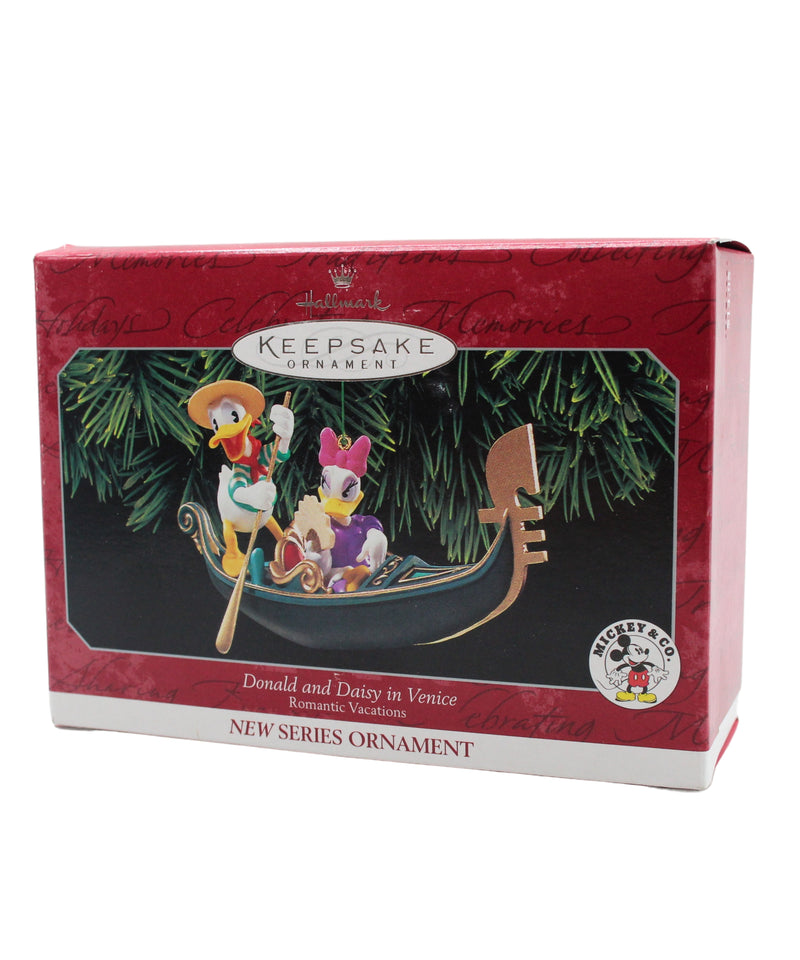 Hallmark Ornament: 1998 Donald and Daisy in Venice | QXD4103