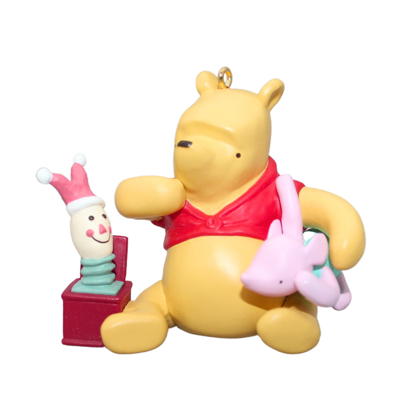 Hallmark Ornament: 2000 Piglet's Jack-in-the-Box | QXD4187 | Winnie the Pooh