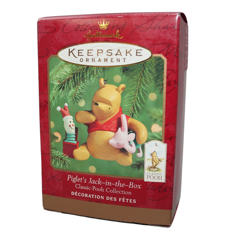 Hallmark Ornament: 2000 Piglet's Jack-in-the-Box | QXD4187 | Winnie the Pooh