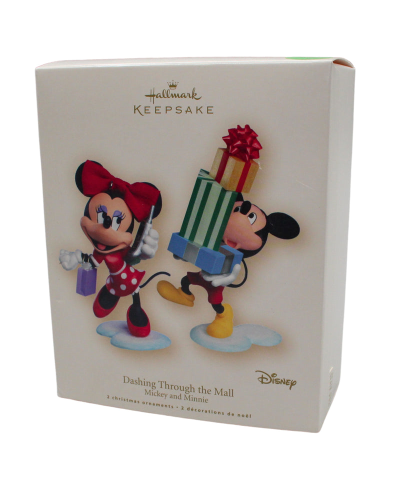 Hallmark Ornament: 2007 Dashing Through the Mall | QXD4227 | Mickey & Minnie