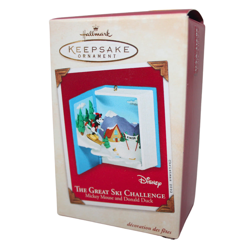 Hallmark Ornament: 2002 The Great Ski Challenge | QXD4926 | Mickey Mouse