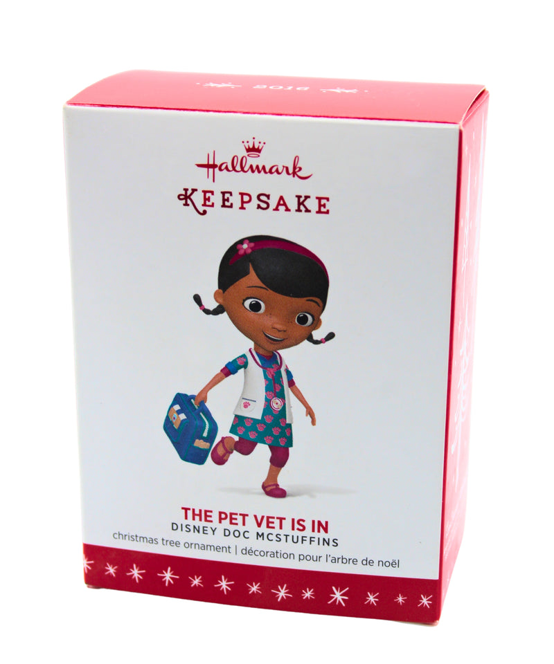 Hallmark Ornament: 2016 The Pet Vet Is In | QXD6124 | Doc McStuffins