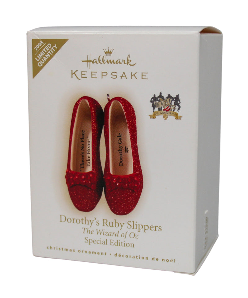 Hallmark Ornament: 2009 Dorothy's Ruby Slippers | QXE3082 | Wizard of Oz