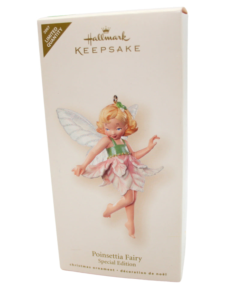 Hallmark Ornament: 2007 Poinsettia Fairy | QXE9019-C | 1st in Series