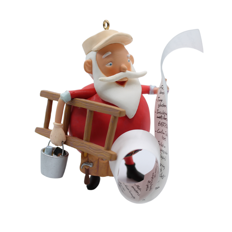 Hallmark Ornament: 2008 Honey-Do Santa