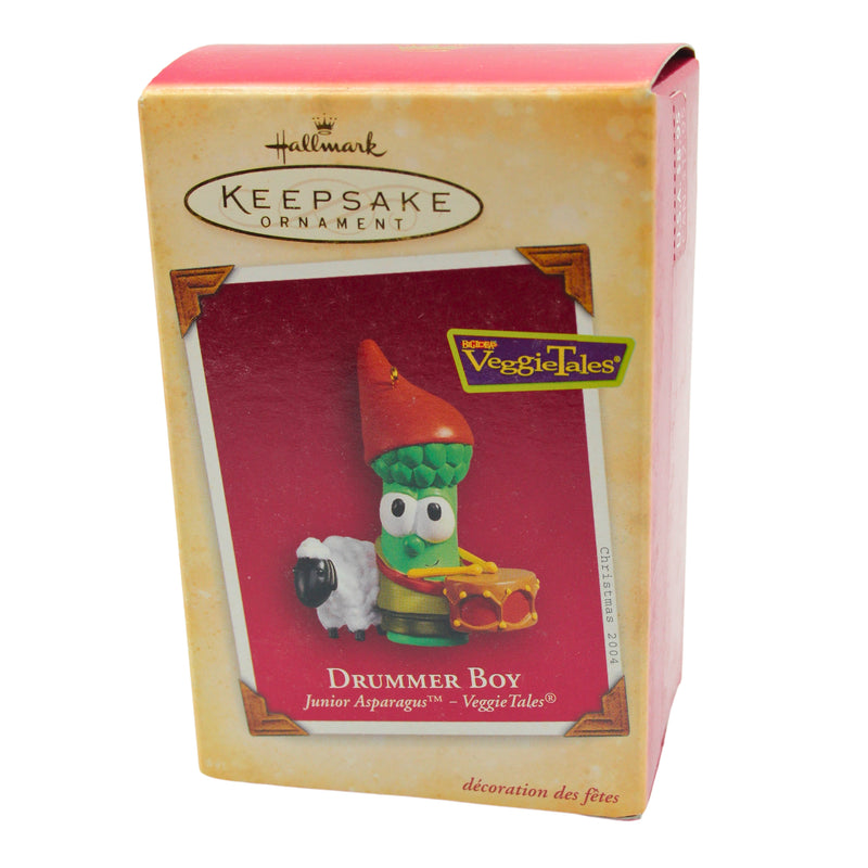 Hallmark Ornament: 2004 Drummer Boy | QXG4454 | Veggie Tales