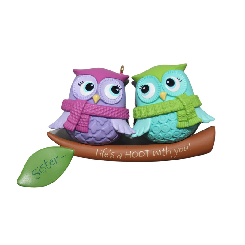 Hallmark Ornament: 2012 Life's a Hoot With Sisters | QXG4734