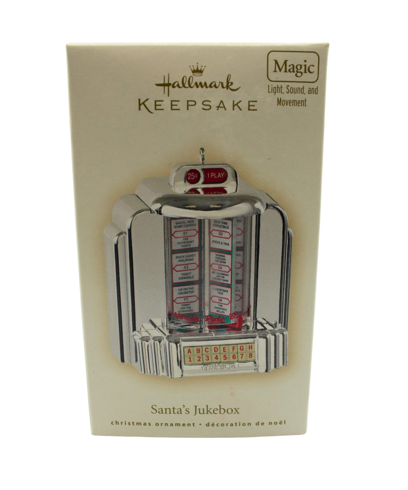 Hallmark Ornament: 2007 Santa's Jukebox | QXG7539