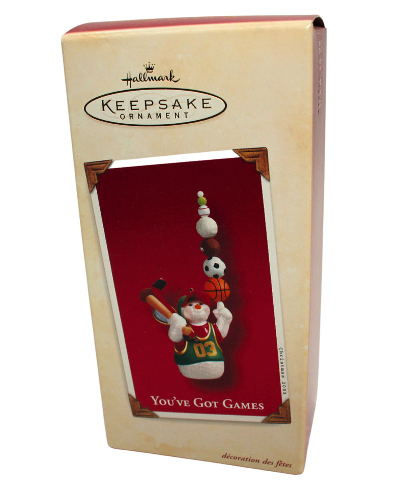 Hallmark Ornament: 2003 You've Got Games | QXG8627