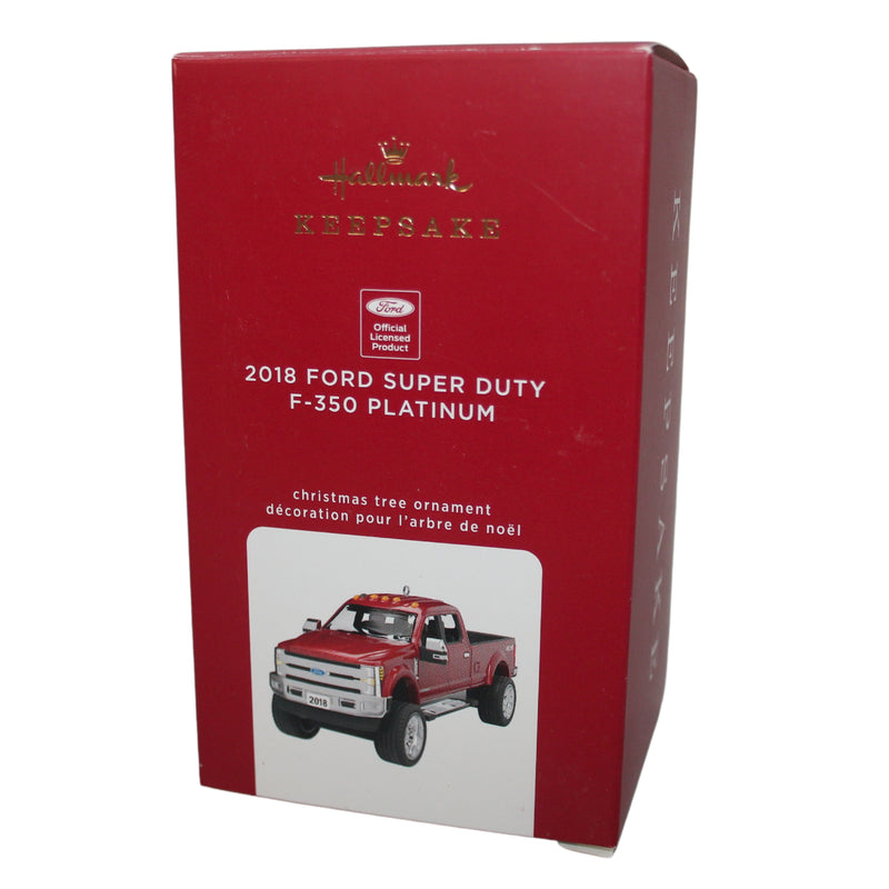 Hallmark Ornament: 2020 Ford Super Duty F-350 Platinum - 2018 | QXI2484