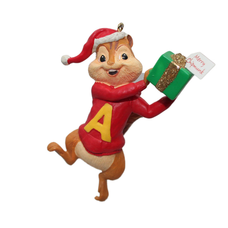 Hallmark Ornament: 2011 Alvin's Christmas Surprise | QXI2639 | Alvin and the Chipmunks