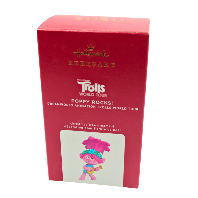 Hallmark Ornament: 2020 Poppy Rocks! | QXI2724 | Trolls