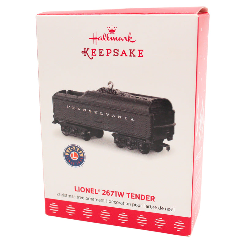 Hallmark Ornament: 2017 Lionel 2671W Tender | QXI3195