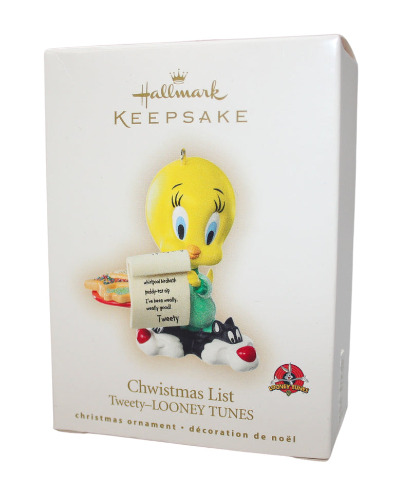 Hallmark Ornament: 2007 Chwistmas List | QXI4157 | Looney Tunes