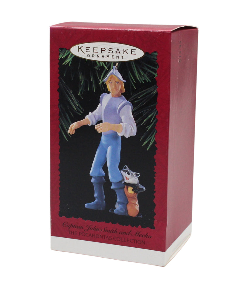 Hallmark Ornament: 1995 Captain John Smith and Meeko | QXI6169 | Pocahontas