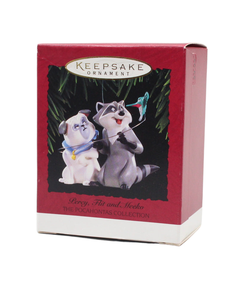 Hallmark Ornament: 1995 Percy, Flit, and Meeko | QXI6179 | Pocahontas