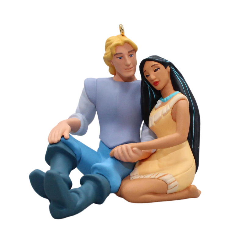 Hallmark Ornament: 1995 Pocahontas and Captain John Smith | QXI6197 | Disney