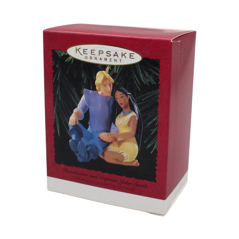 Hallmark Ornament: 1995 Pocahontas and Captain John Smith | QXI6197 | Disney